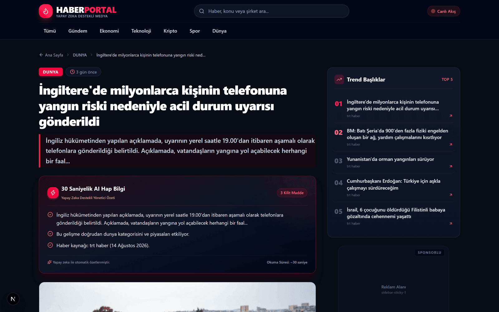 02 - 30 Saniyelik AI Hap Bilgi & Google News JSON-LD SEO